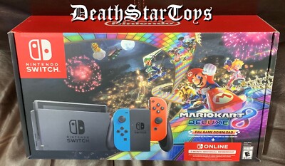 Nintendo Switch Mario Kart Deluxe Month Online Membership