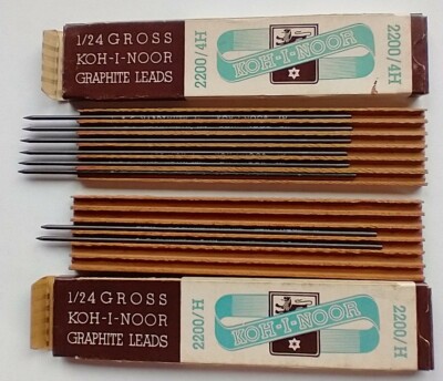 KOH-I-NOOR GRAPHITE LEADS 2200/H in BOX