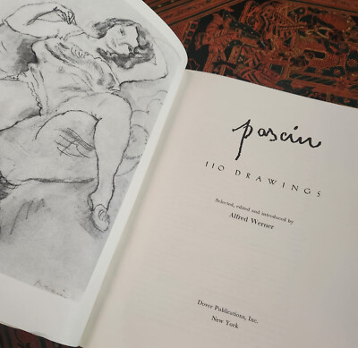 PASCIN - 110 DRAWING, Selected By Alfred Werner, 1972