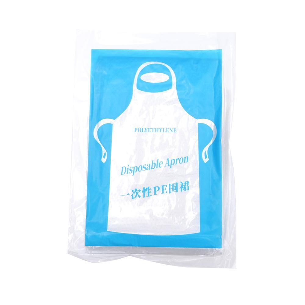 100pcs Plastic Aprons for Adults Painting Smocks for Adults DIY eBay