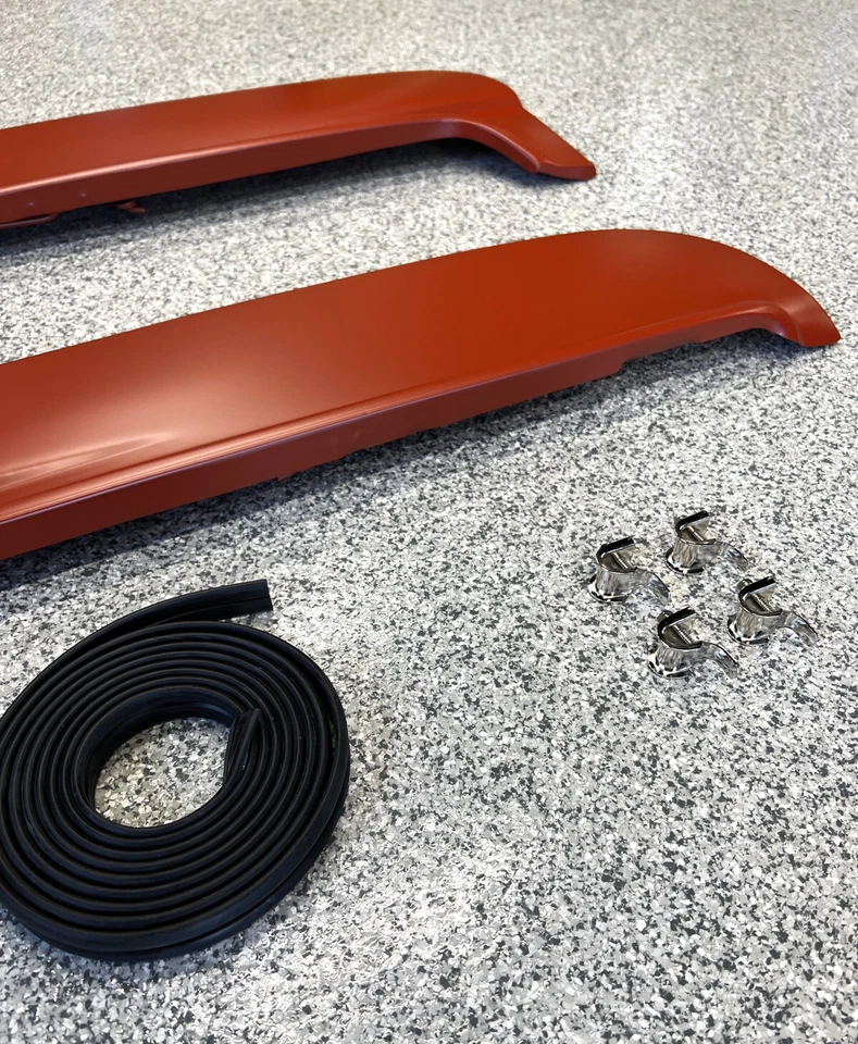 Faldones de guardabarros de acero de montaje empotrado para Ford y Mercury 1952-1954 Foto 4 de 4