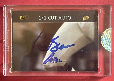 2020 Sports Edition The Bar Stacks Of Plaques Cut Auto Willie Brown 1/1 HOF