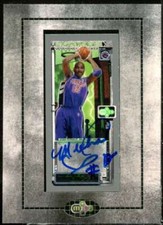 Michael Curry G Card 2003-04 Topps Rookie Matrix Mini Autographs #MC 