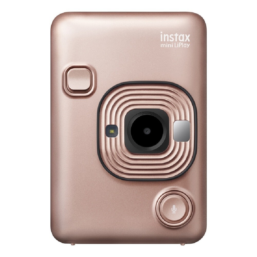 ★ 美品 ★ instax mini LiPlay ブラッシュゴールド FUJIFIL instax Mini LiPlay Hybrid Instant Camera Blush Gold NEW