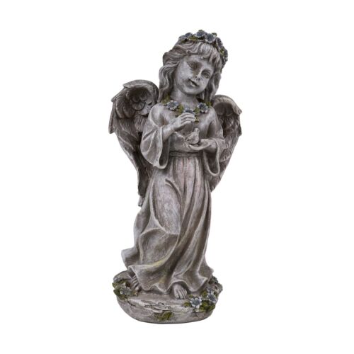 Baby Angel Statue Polish Stone Finish Garden Statue, Art Sculpture, Yard Decor - Picture 1 of 7