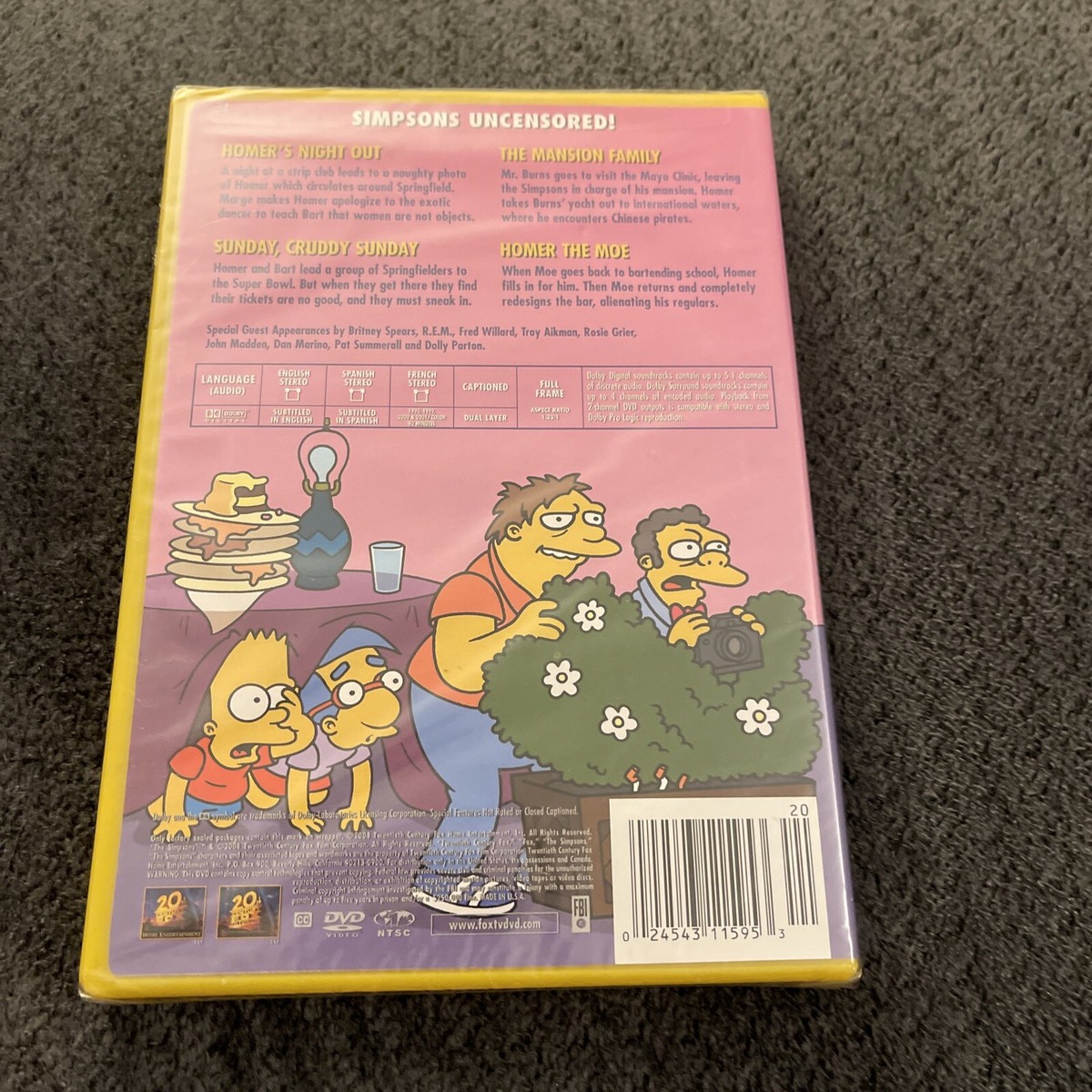 New The Simpsons Gone Wild Sealed DVD BV4 24543115953| eBay