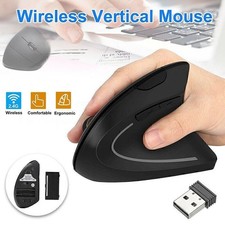 Wireless Vertical Mouse Ergonomic USB2.0 Optical Gaming Mice Rechargeble Mouse