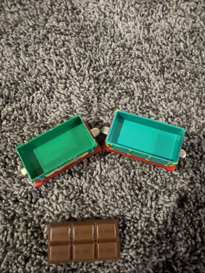Thomas & Friends Take Along N Play MR JOLLY’S CHOCOLATE Train Car 2002 RARE - Image 2 of 4