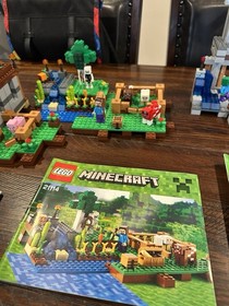 Lego Minecraft 21118 21113 21114 21115 21117 Poster Extra Pieces COMPLETE 2014