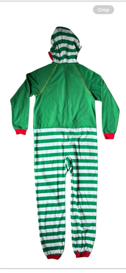 Cat & Jack Festivo Vacaciones Navidad Una Pieza Elfo PJ’s Ropa de Dormir Niño Niña 14 Foto 4 de 4