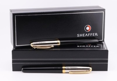 Sheaffer Prelude Rollerball & Fountain Pen Bundle - Chrome & Black