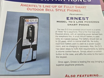 Ernest 7D-3 Line Powered Smart Phone