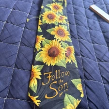 Appointed Apparel Men’s Necktie Tie Pastor Religious John 1:7 Follow The Son 57”