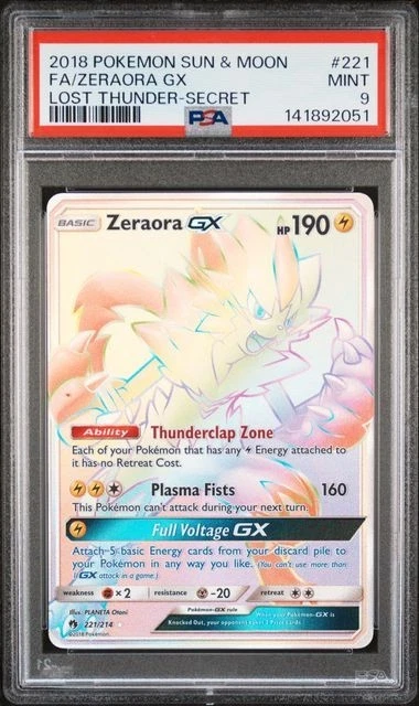 Pokmon TCG Sun & Moon Secret Rare Grade 9 Individual Collectible Card Game Cards for sale | eBay Pokmon TCG Sun & Moon Secret Rare Grade 9 Individual Collectible Card Game Cards for sale | eBay