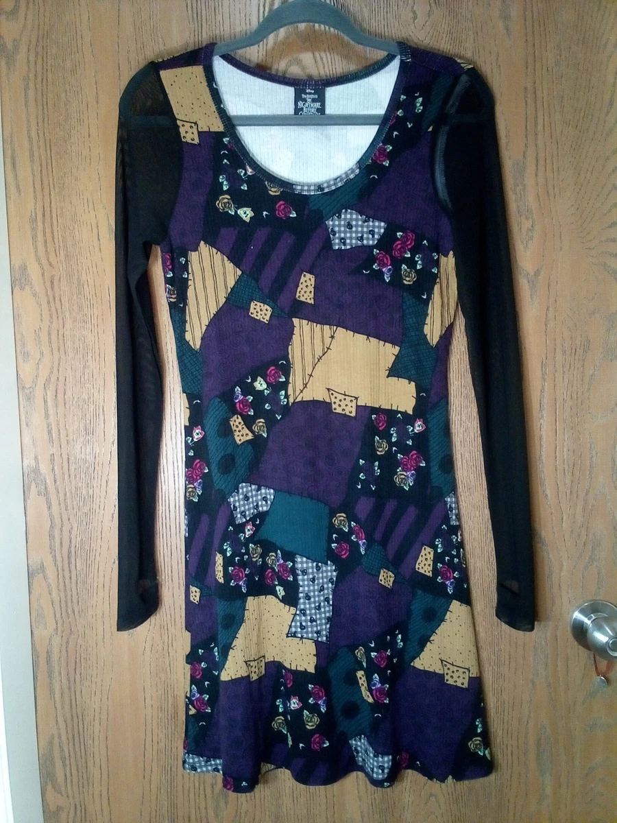 sally nightmare before christmas patchwork dress Torrid Disney Nightmare Before Christmas Sally Patchwork Dress 1X Cap  Sleeves