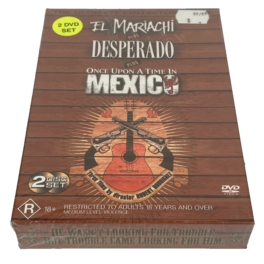 El Mariachi/Desperado/Once Upon A Time In Mexico DVD Collectors Box New & Sealed - Image 3 of 4