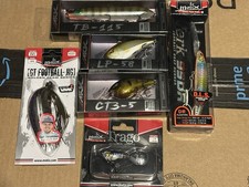 Ark / Molix Lures: Gt Football, Trago Spin Tail, Jerk 95DR, CT3-5, LP-58, TB 115