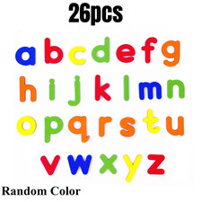 Magnetic Letters Numbers Alphabet ABC 123 Fridge Magnets Plastic Educational Pr