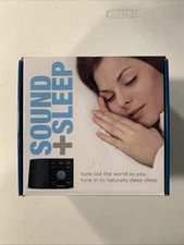 Sound+Sleep Adaptive Sound Therapy Machine ASM1002 Black Tested Working