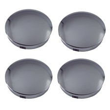 Set Of 4 Golf Cart 6 Chrome Baby Moon Wheel Cover Hub Caps Ezgo Club Car Yamaha