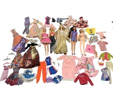 Vintage Barbie Lot - Barbie  s Clothes Outfits 60s - 90s