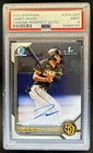 2022 Bowman James Wood Chrome Auto 1st Prospect #CPA-JWD Padres PSA 9