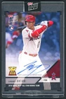 2018 Topps Now Blue #RC7B Shohei Ohtani Angels RC Rookie ON CARD AUTO 17/49