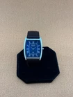 RARE BLUE Vintage Seiko Slim Barrel Quartz Men’s Wristwatch
