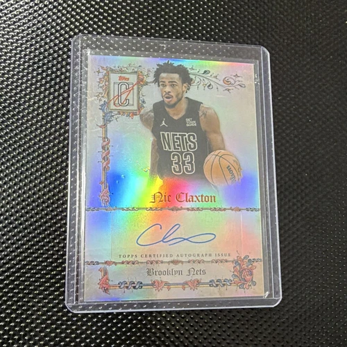 2025 Topps Signature Nic Claxton Base (RAW)