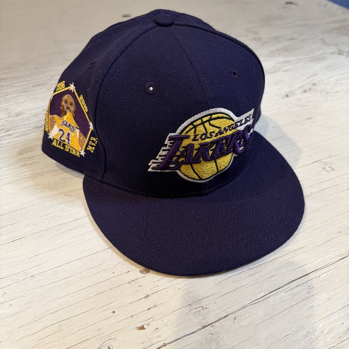 RARE 2016 NBA Kobe Bryant Retirement Side Patch New Era 9FIFTY