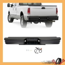 Black Steel Diamondstep Universal Rear Step Bumper Assembly For Silverado 1500