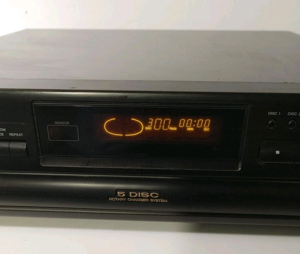 Panasonic SL-PD469 5 Disc Compact Disc Changer MASH Carousel *No Remote* - Image 3 of 4