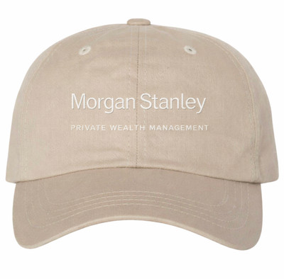 NWT 100% Authentic Morgan Stanley UHNW Client Private Wealth Management Hat Cap
