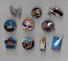 Space Exploration Travel ESA NASA pin badges Hubble Telescope