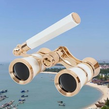 Yourelexit Opera 3X25 Theater Binoculars with Handle for Concert, Opera, Sports