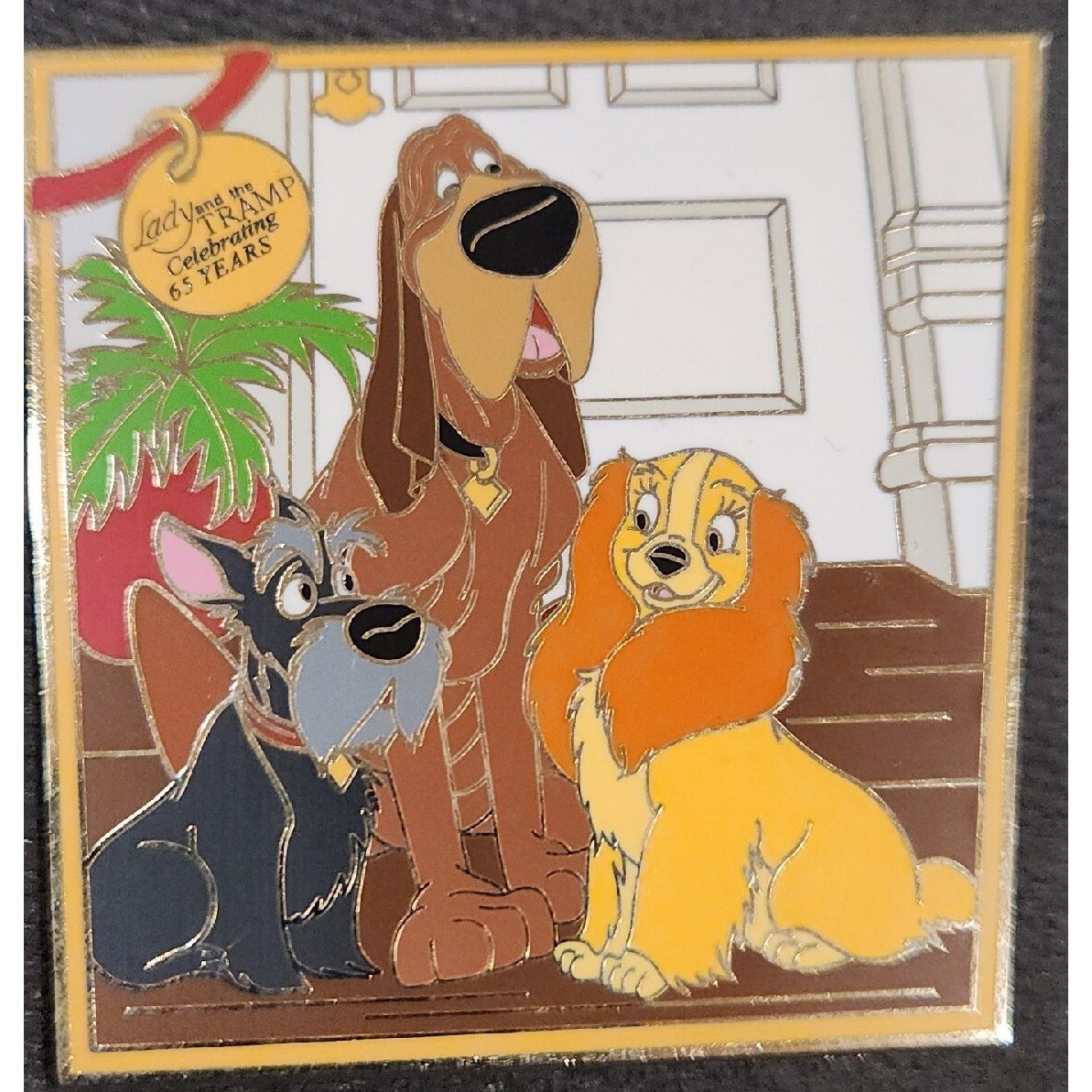 Preproduction Disney Pin LADY TRUSTY JOCK DOGS TRAMP PP Sample Proof LE 3  00040