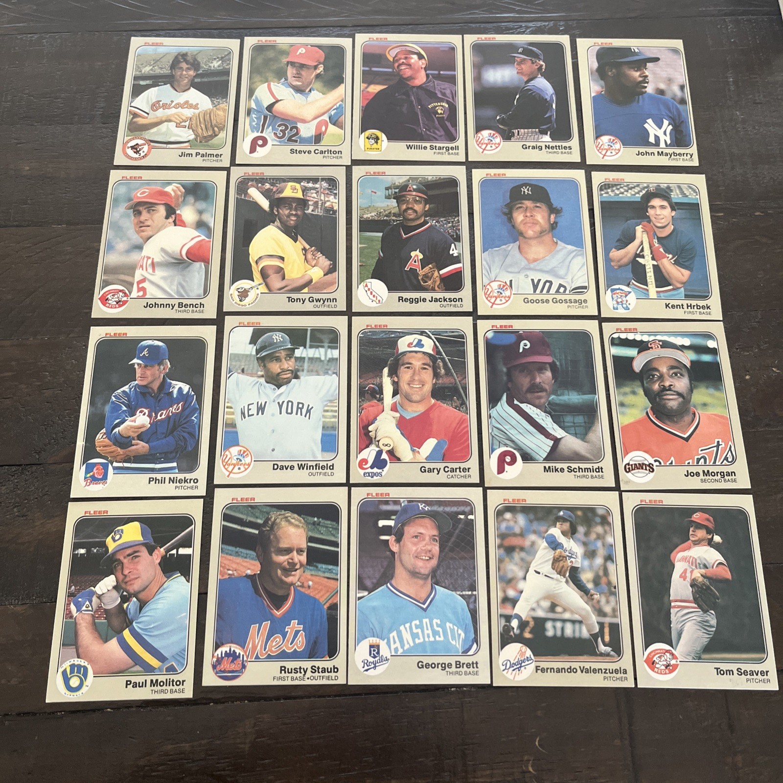 1983 Fleer - Tony Gwynn #360 (RC) ROOKIE +53 ADDTIONAL BASEBALL CARDS INCL STARS