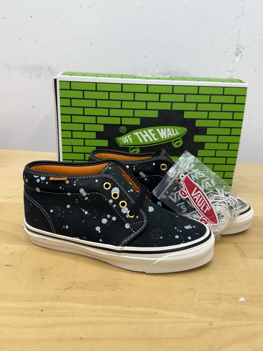 VANS Chukka OG LX x LQQK Studios Mid Circle V - Splatter Black for