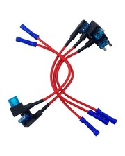 5 Pack 12V Car Add-a-Circuit Fuse TAP Adapter Mini Fuse Holder Connector