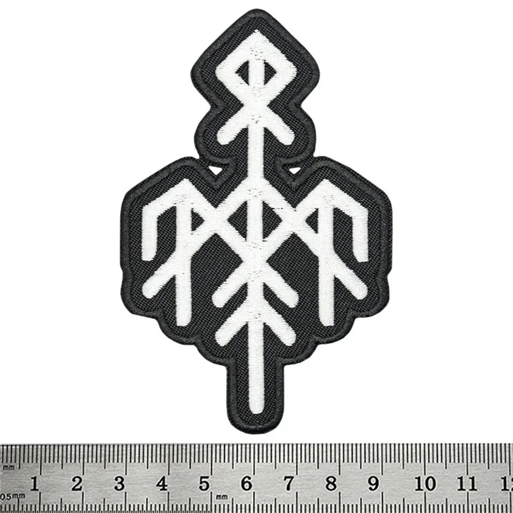 Death Band Logo Large Embroidered Sew-On Back Patch for Jacket Vest