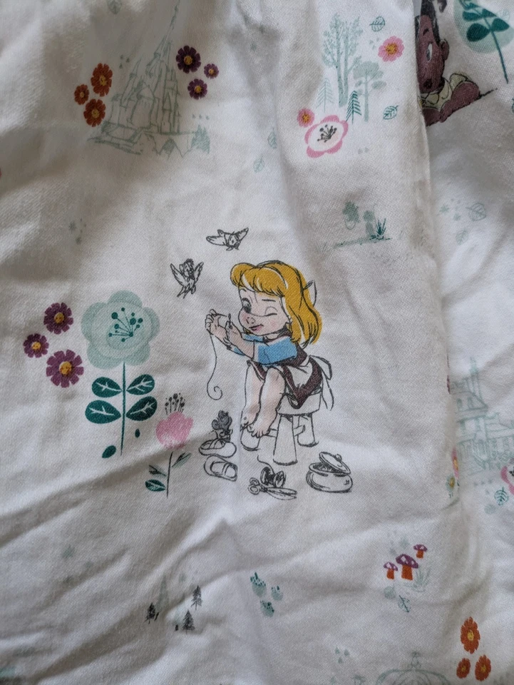 Disney Parks Animators Collection Princess Dress Girl's Size 4 Lined Sleeveless - Image 3 of 4