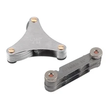 Stainless Steel Thread Plug Gage Screw Pitch Measuring Tool Workshop Equipment