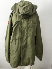 Vintage US Army M-65 Field Jacket Mens S Long Hooded 8415-782-2936 Gorpcore