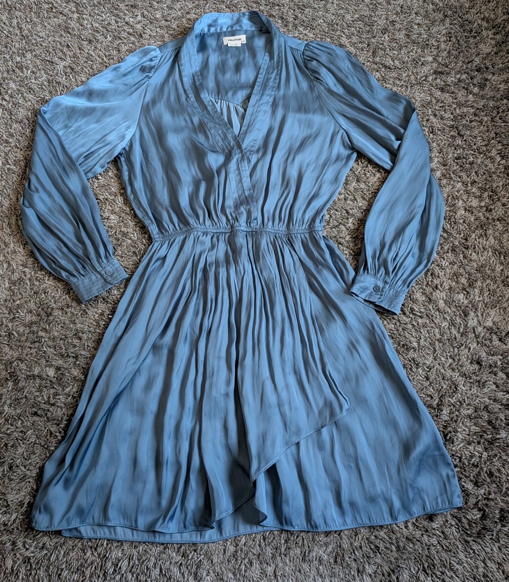 long sleeve a line dress Long Sleeve Floral A-Line Plus Size Dress by LaDivine CD233C