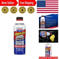 16 Oz Lucas Complete Engine Treatment - Reduces Friction & Improves Fuel Mileage