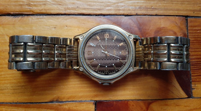 Wristwatch men's Zarya (Zaria) 21 jewels on the mechanism of caliber Z2009B.