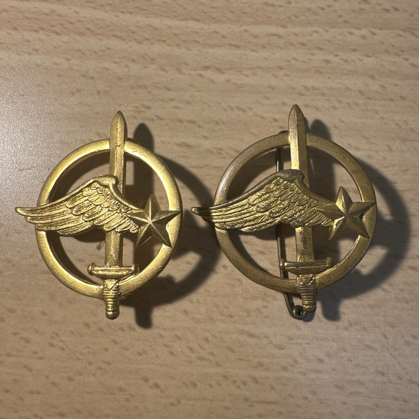 Lot De 2 AVIATION Beret Commando de l'Air Fabrication Coinderoux