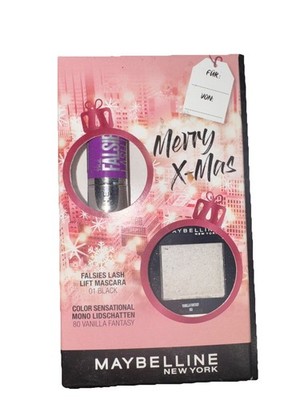Maybelline Falsies Lash Lift 01 Mascara & Color Sensational Lidschatten