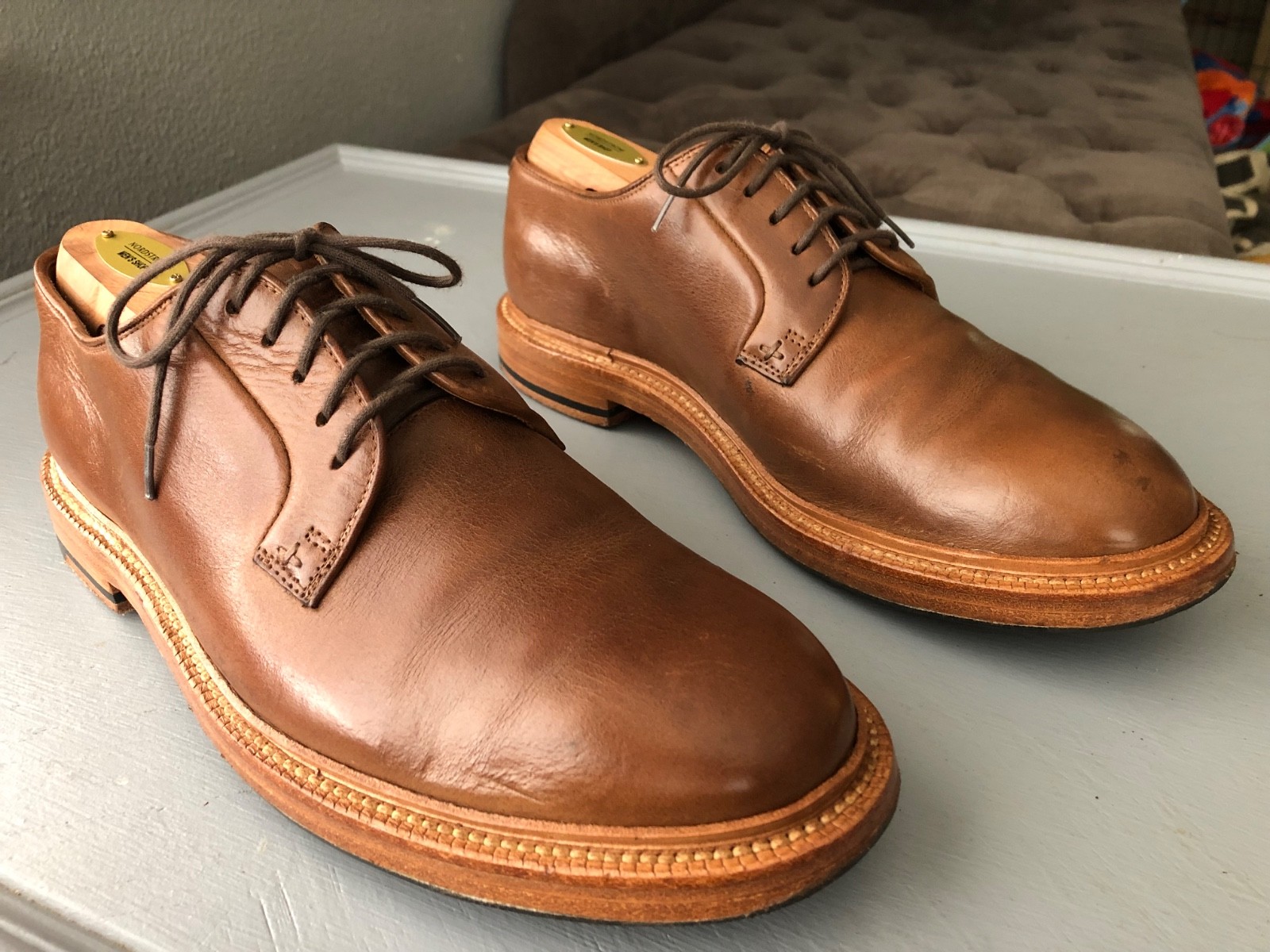 Grant Stone Plain Toe Dune Chromexcel , 7.5e