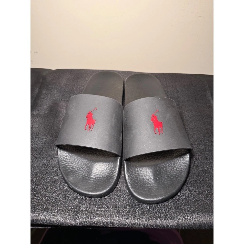 25+ Polo Ralph Lauren Black Sandals for Men for sale | Updated Sep